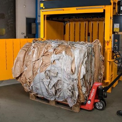 Baler Press Strapping
