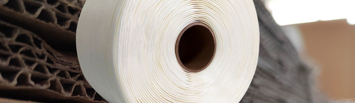 16MM BM55 Hotmelt Textile Strapping 600M
